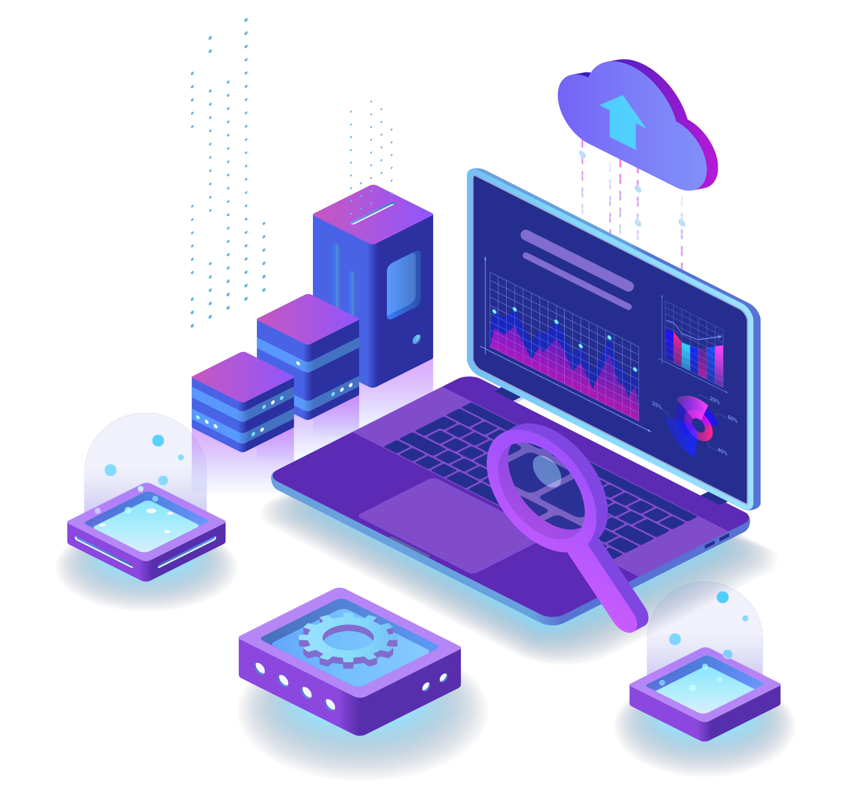 Ilustrasi Teknologi dan Inovasi Digital